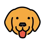 Dog Face SVG Icon